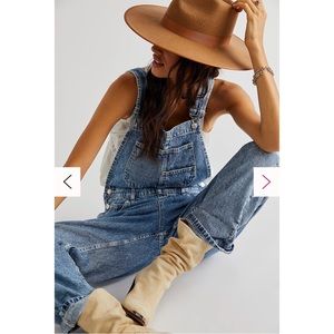 NWT Free People “Ziggy Overalls”